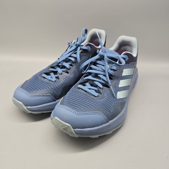 Adidas Terrex Trailrider Low Blue GW5554 Hiking Shoes Women’s 8.5 - Picture 2 of 11